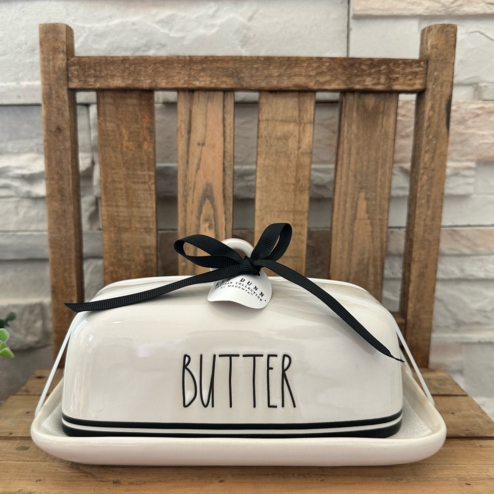 🆕 Rae Dunn “BUTTER” Ceramic Dish!